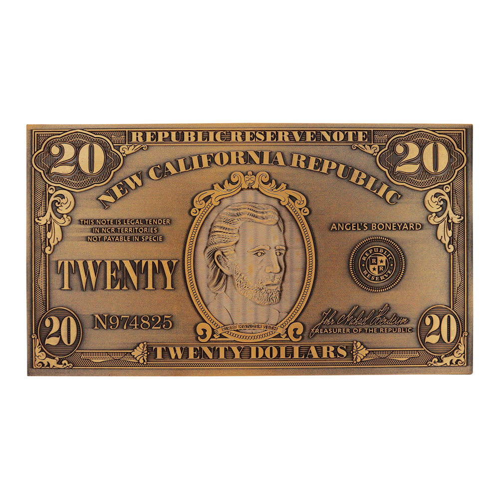 Fallout New Vegas Replica NCR $20 Bill Bild 1