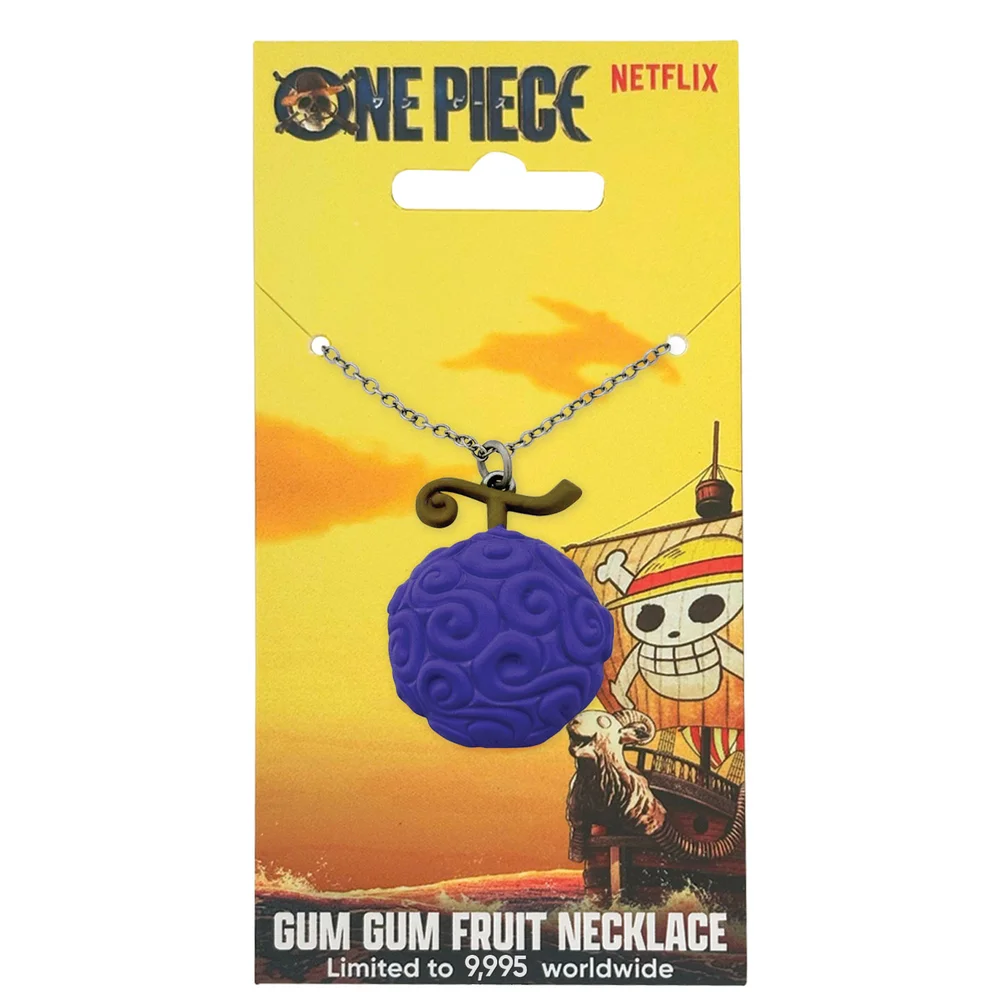 One Piece Limited Edition Gum Gum Fruit Necklace Bild 1