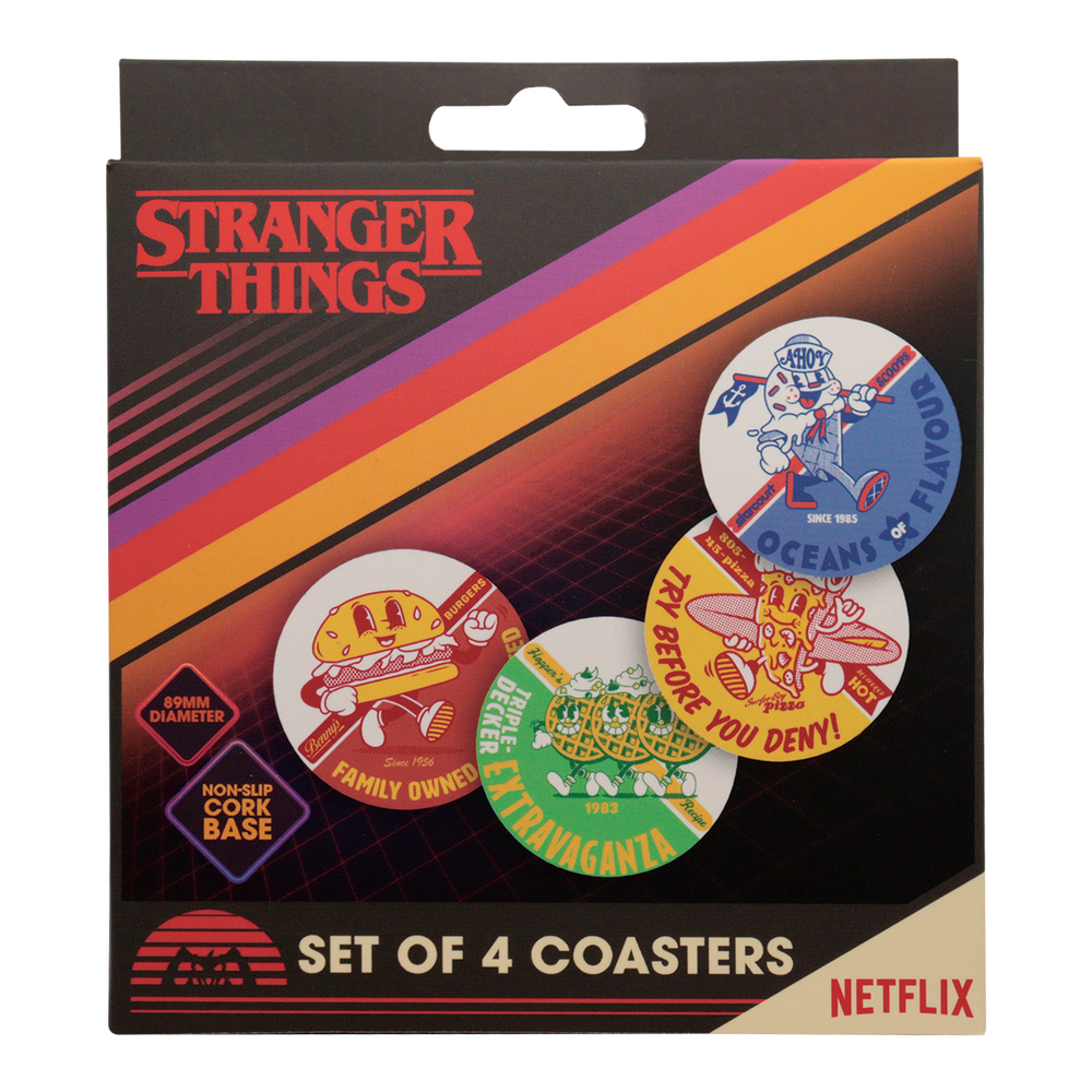Stranger Things Coasters Bild 1