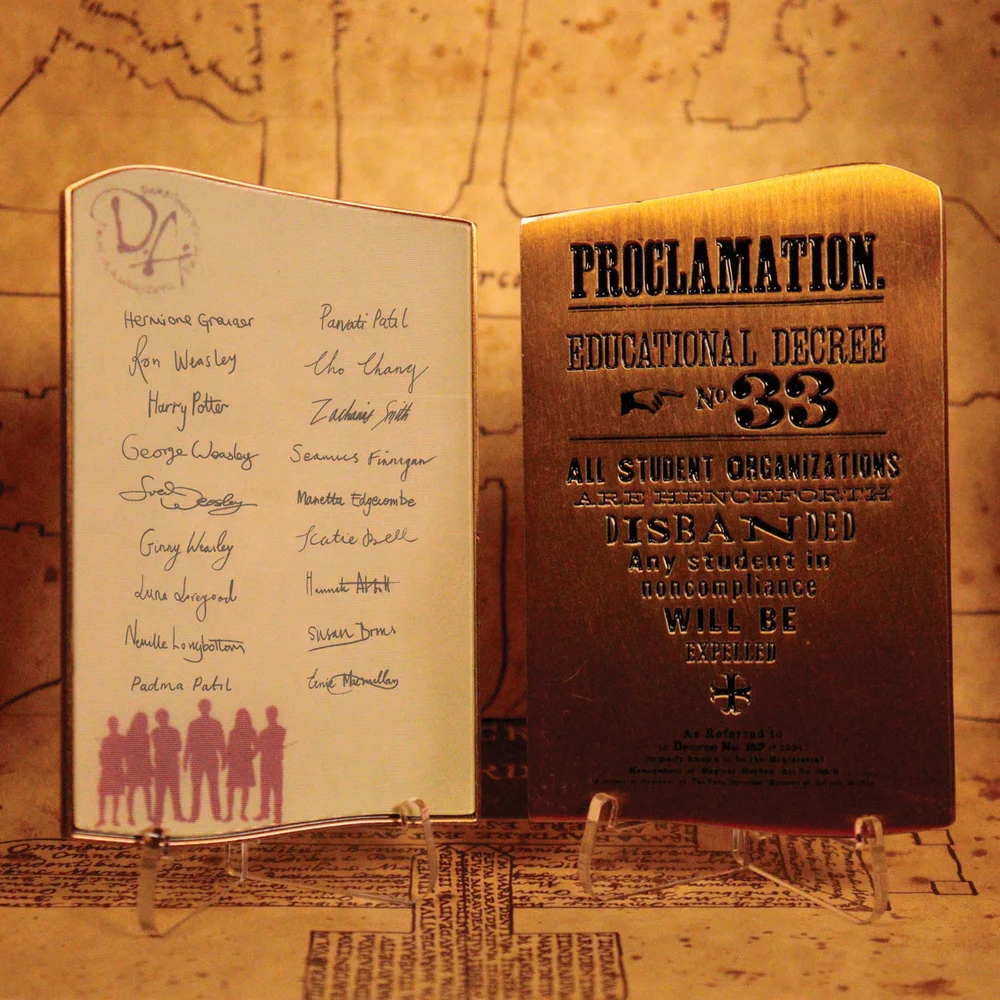 Harry Potter Dumbledore's Army Ingot Bild 1