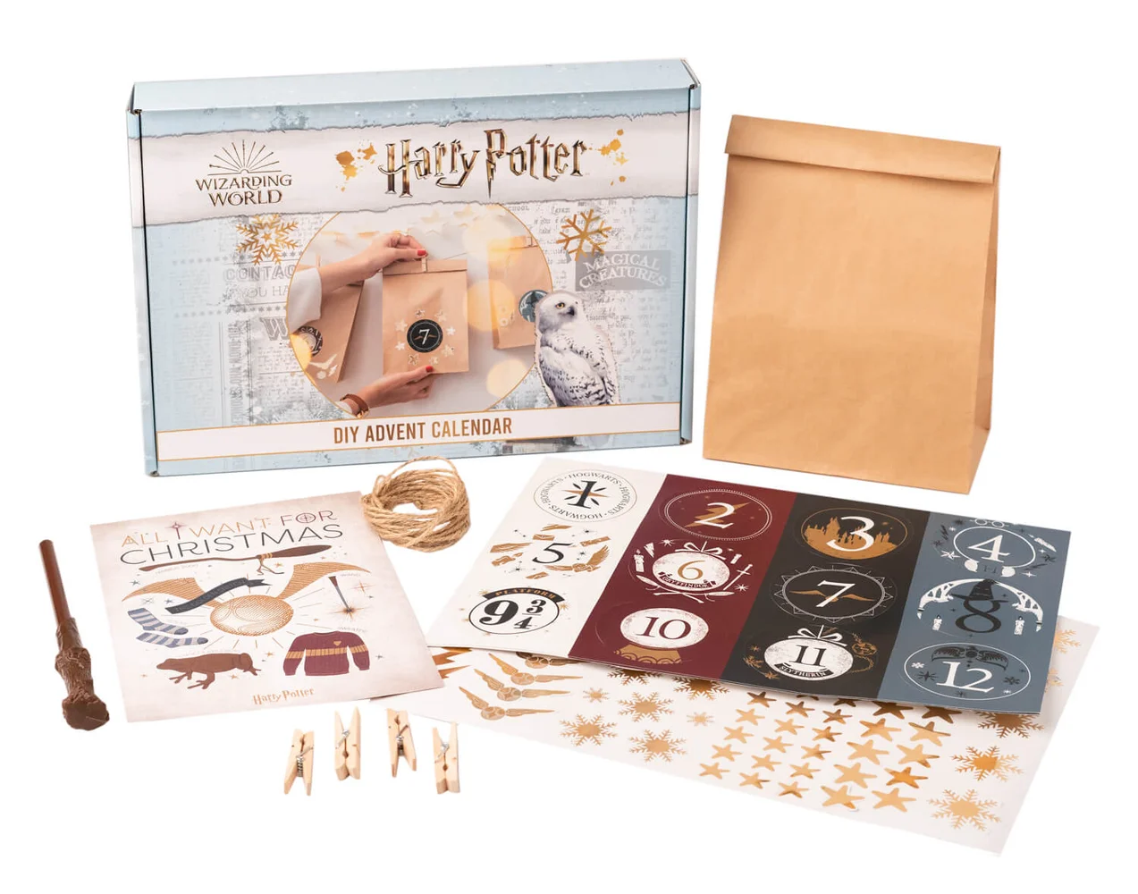 Harry Potter Christmas At Hogwarts Advent Calendar Bild 1