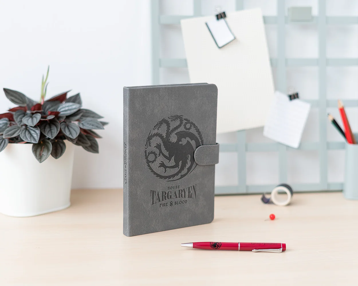 Game Of Thrones Targaryen House Premuim A5 Notebook With Projector Pen Bild 1