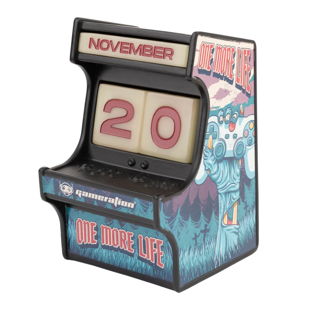Gameration Arcade 3D Perpetual Calendar Bild 1