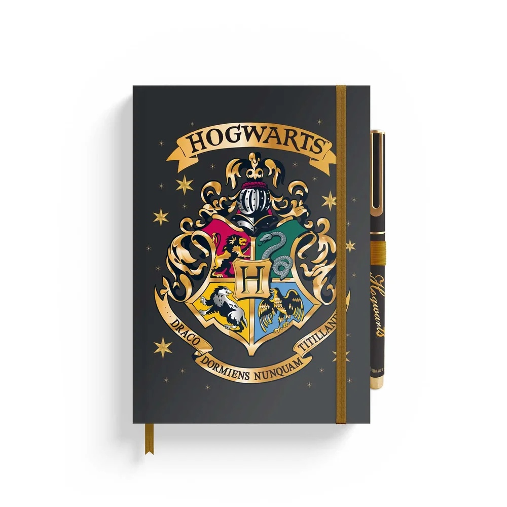 Harry Potter Hogwarts Premium A5 Notebook With Pen Bild 1