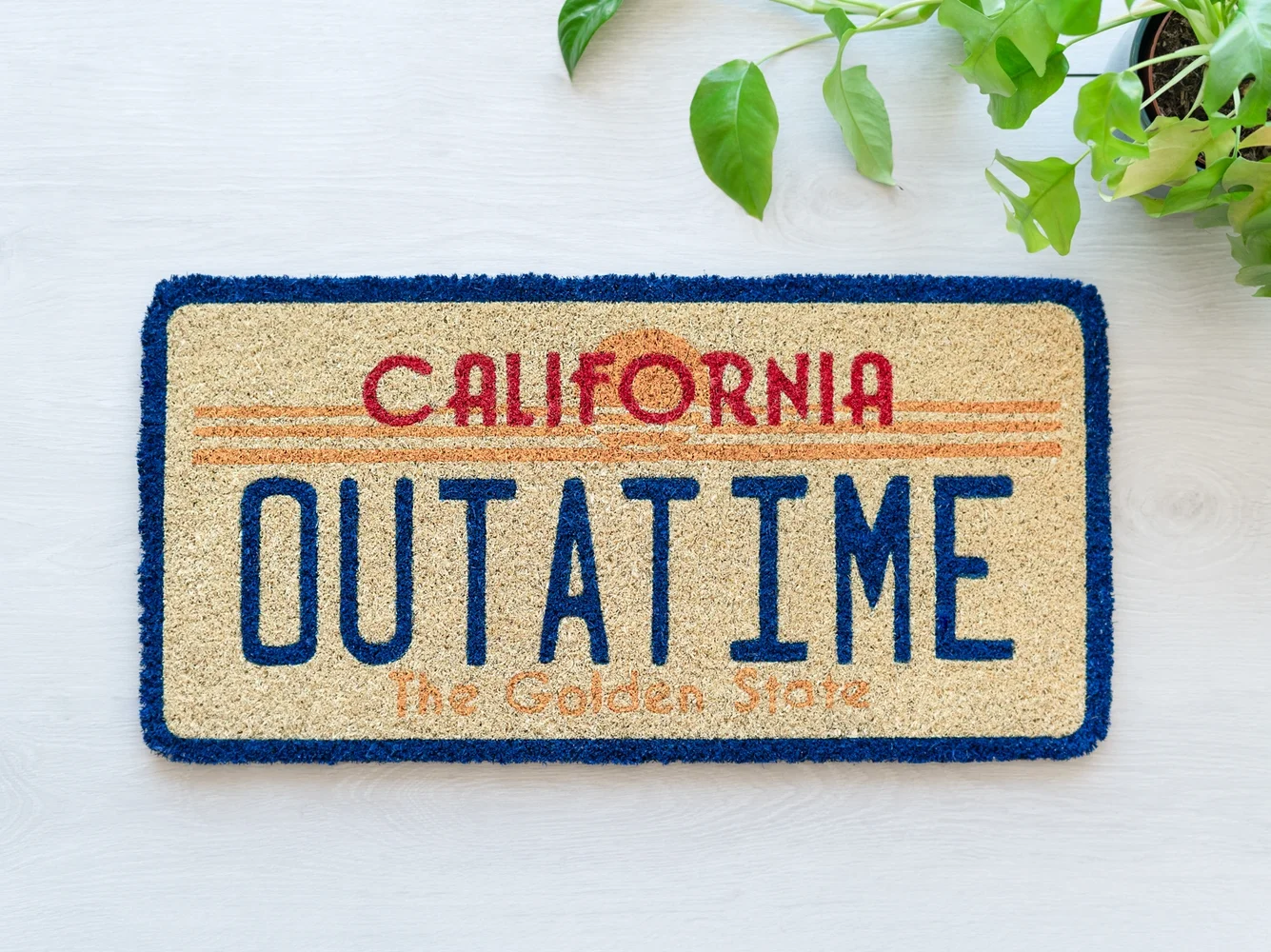 Back To The Future Door Mat Bild 1