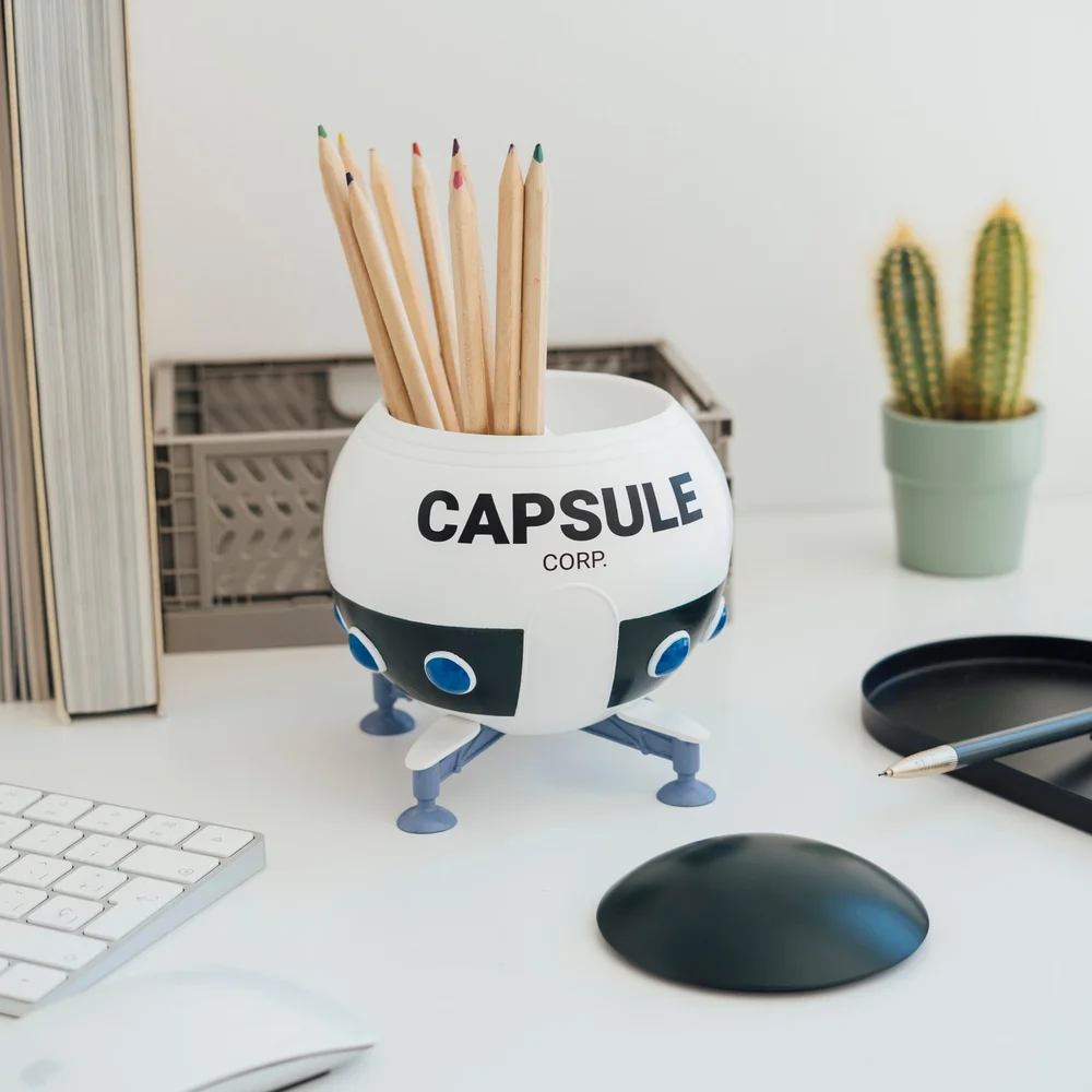 Dragon Ball Z Spaceship Capsule Corp Pen Holder Bild 1