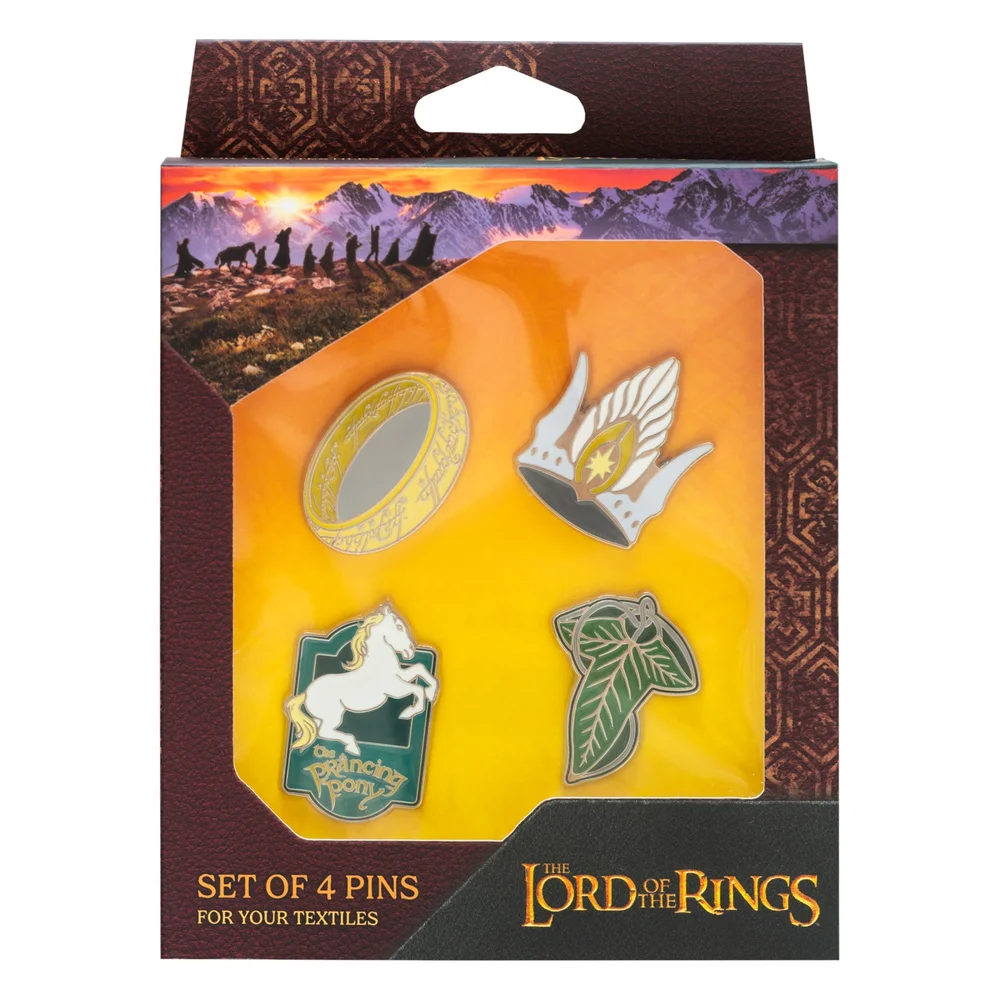 The Lord Of The Rings Set Of 4 Pins Bild 1