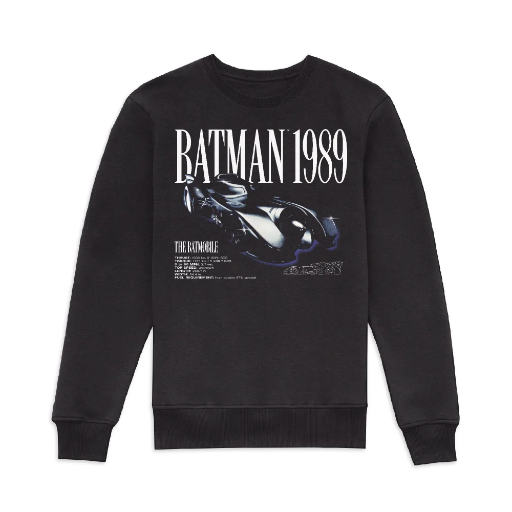 BATMAN Batmobile Sweatshirt - Black - L Bild 1
