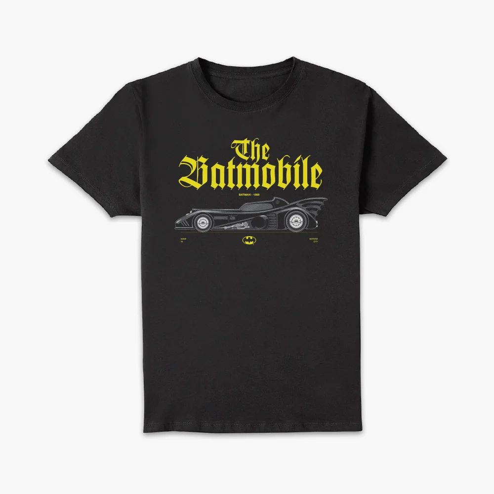 BATMAN Batmobile Profile Unisex T-Shirt - Black - XXL Bild 1