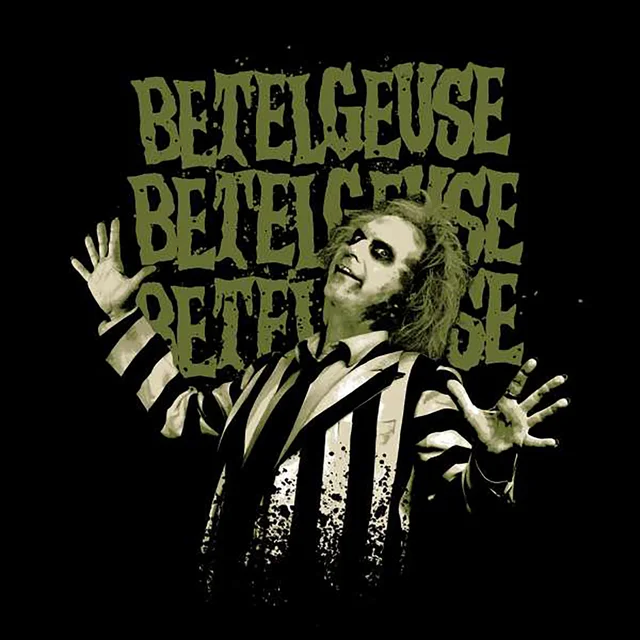 Beetlejuice It's Showtime Unisex T-Shirt - Black