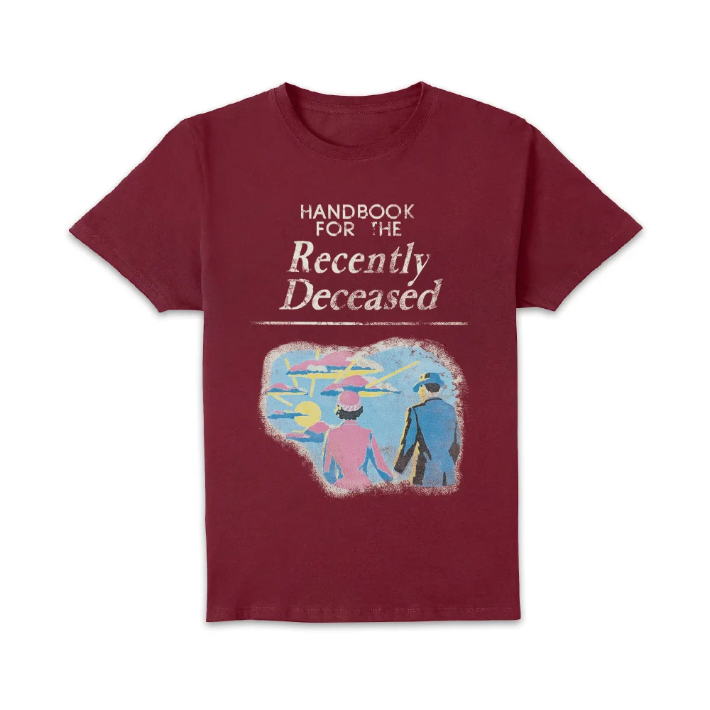 Beetlejuice Handbook For The Recently Deceased Unisex T-Shirt - Burgundy - S Bild 1
