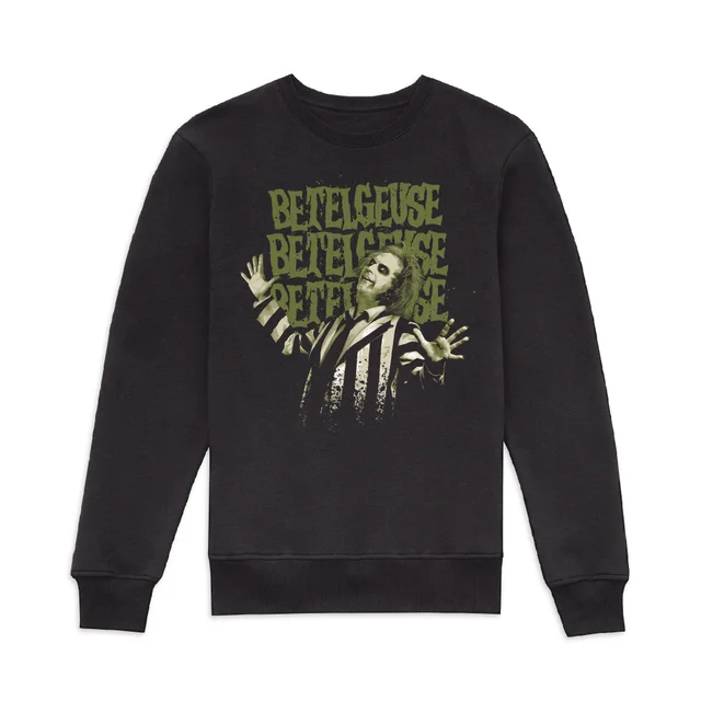Beetlejuice It's Showtime Sweatshirt - Black