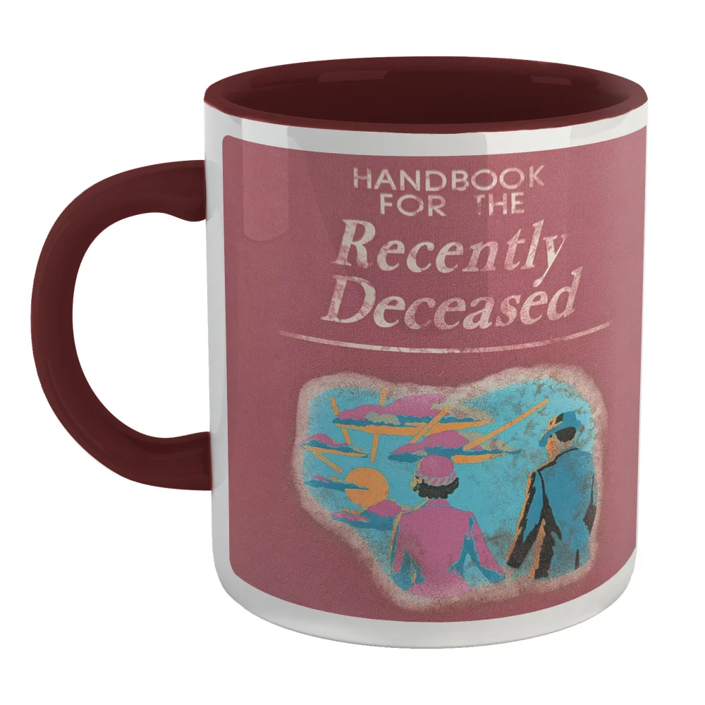 Beetlejuice Handbook For The Recently Deceased Mug - Burgundy Bild 1