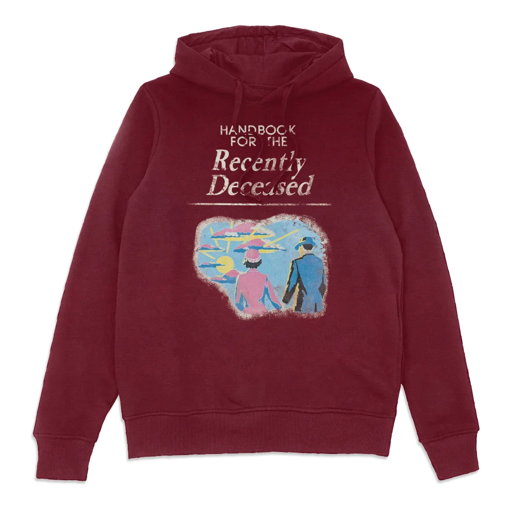 Beetlejuice Handbook For The Recently Deceased Hoodie - Burgundy - S Bild 1