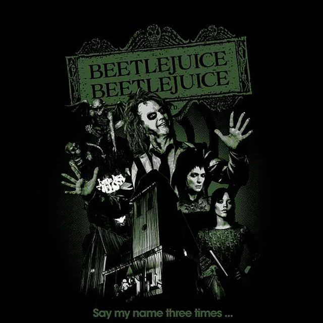 Beetlejuice Welcome Home Sweatshirt - Black