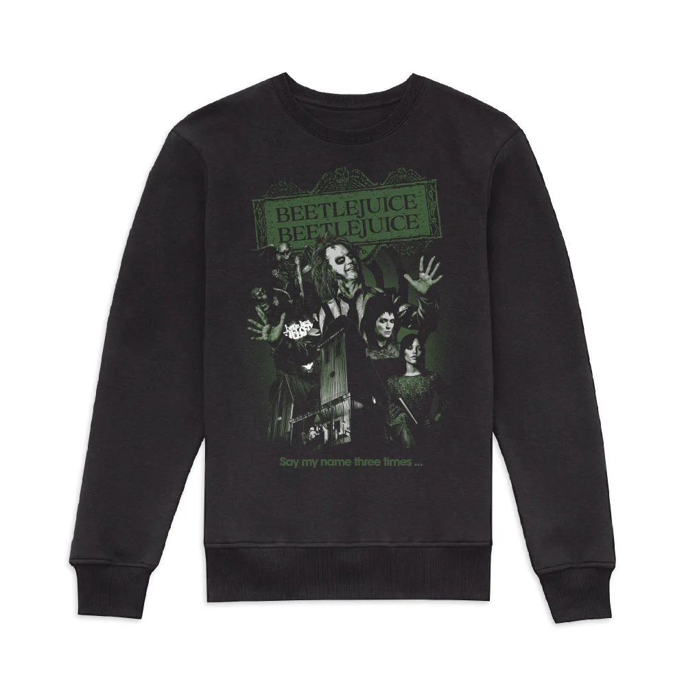Beetlejuice Welcome Home Sweatshirt - Black - XS Bild 1