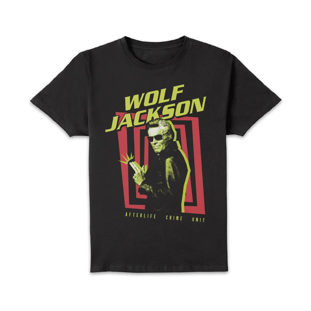 Beetlejuice Wolf Jackson Unisex T-Shirt - Black - 4XL Bild 1