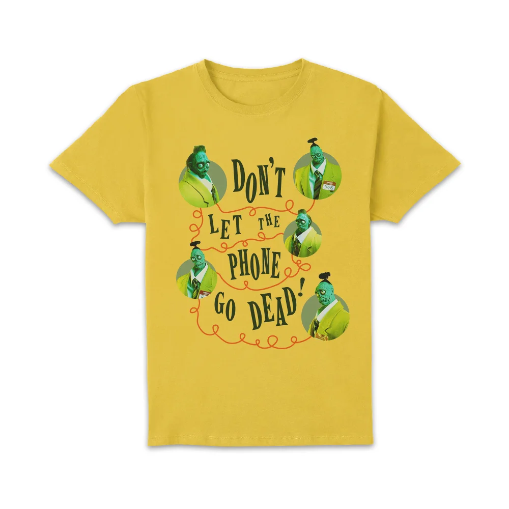Beetlejuice Don't Let The Phone Go Dead Unisex T-Shirt - Yellow - S Bild 1