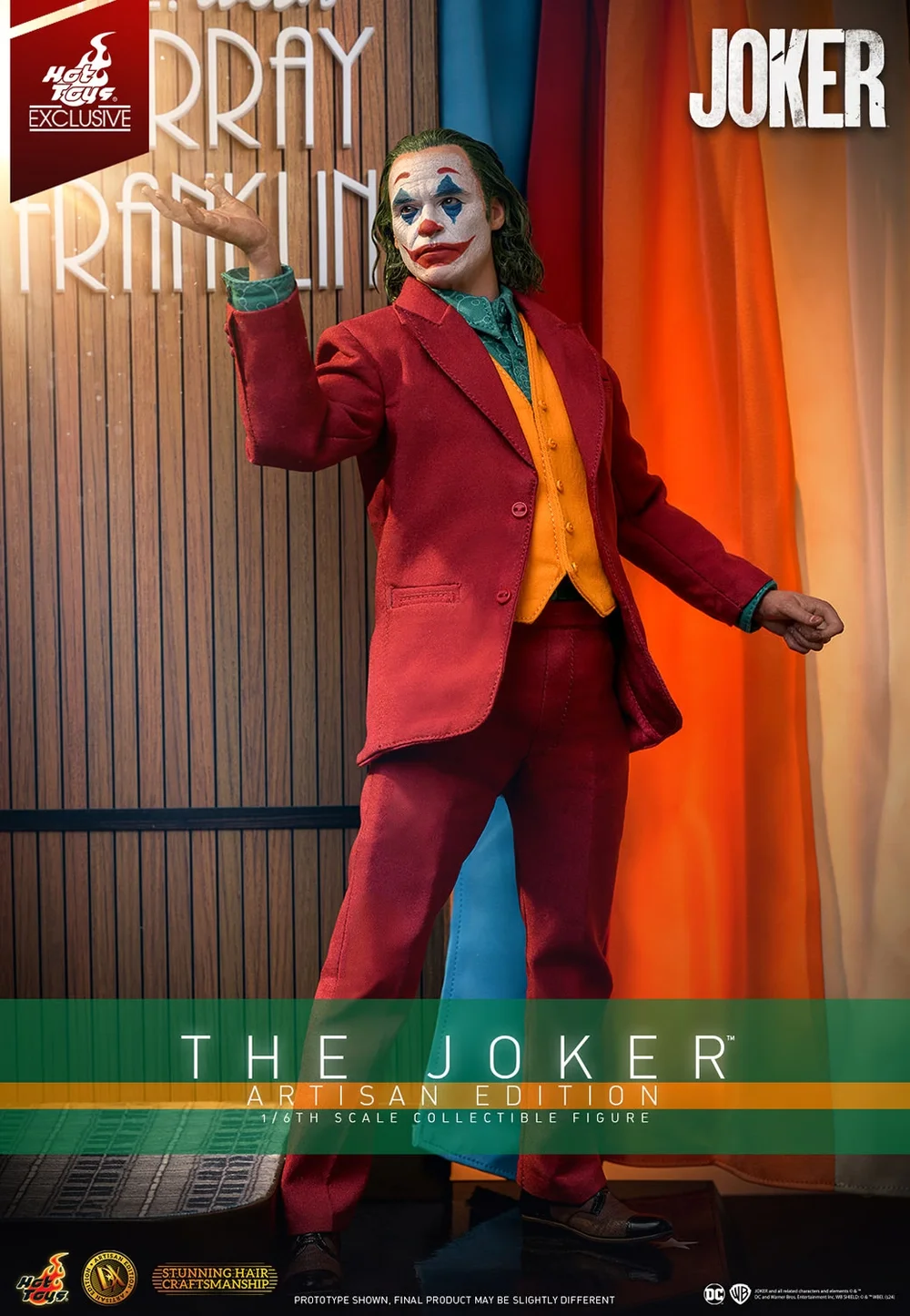 Hot Toys 1/6th Scale The Joker (Artisan Edition) Limited Edition Statue Bild 1