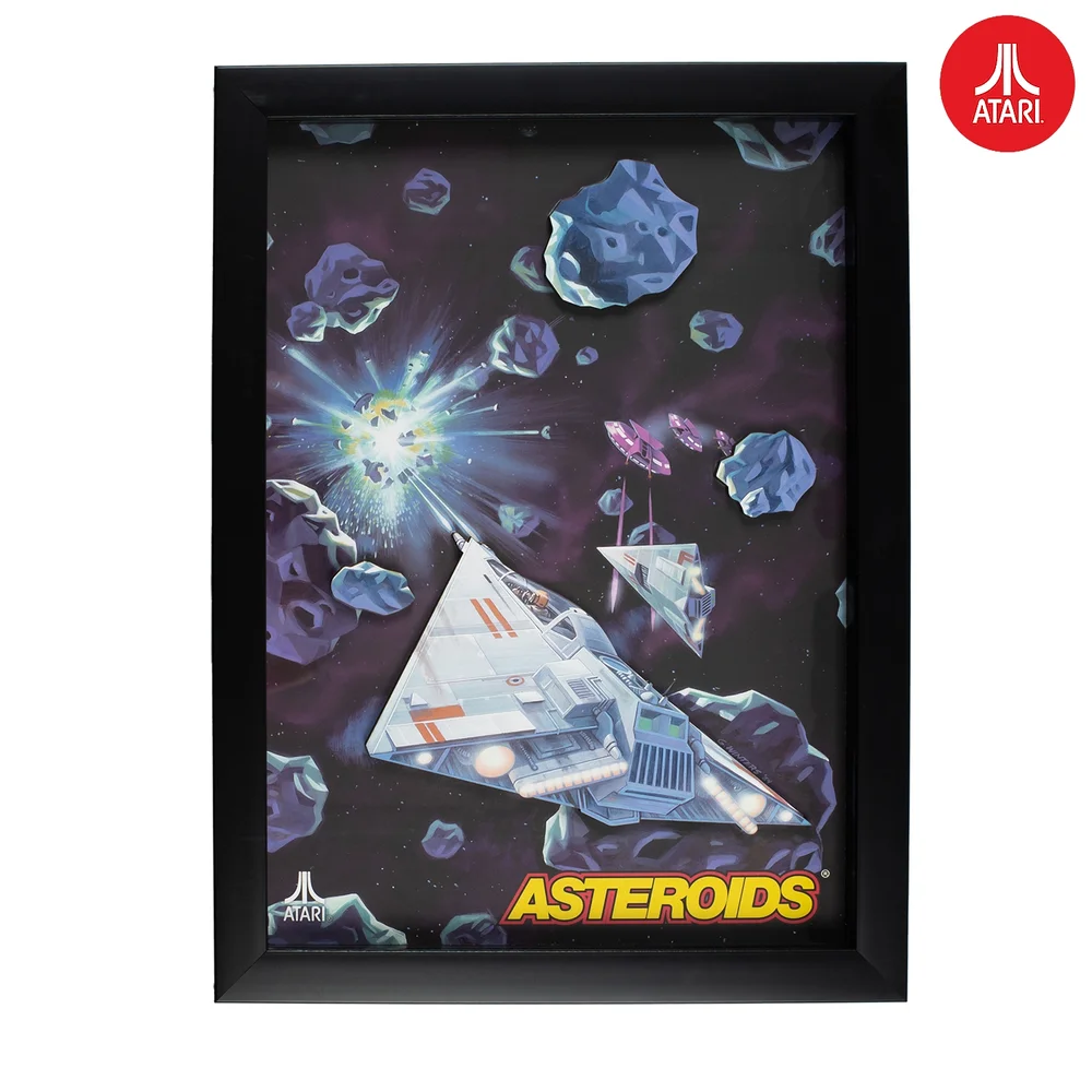 Official Atari 3D Wall Art - Asteroids Collection Bild 1