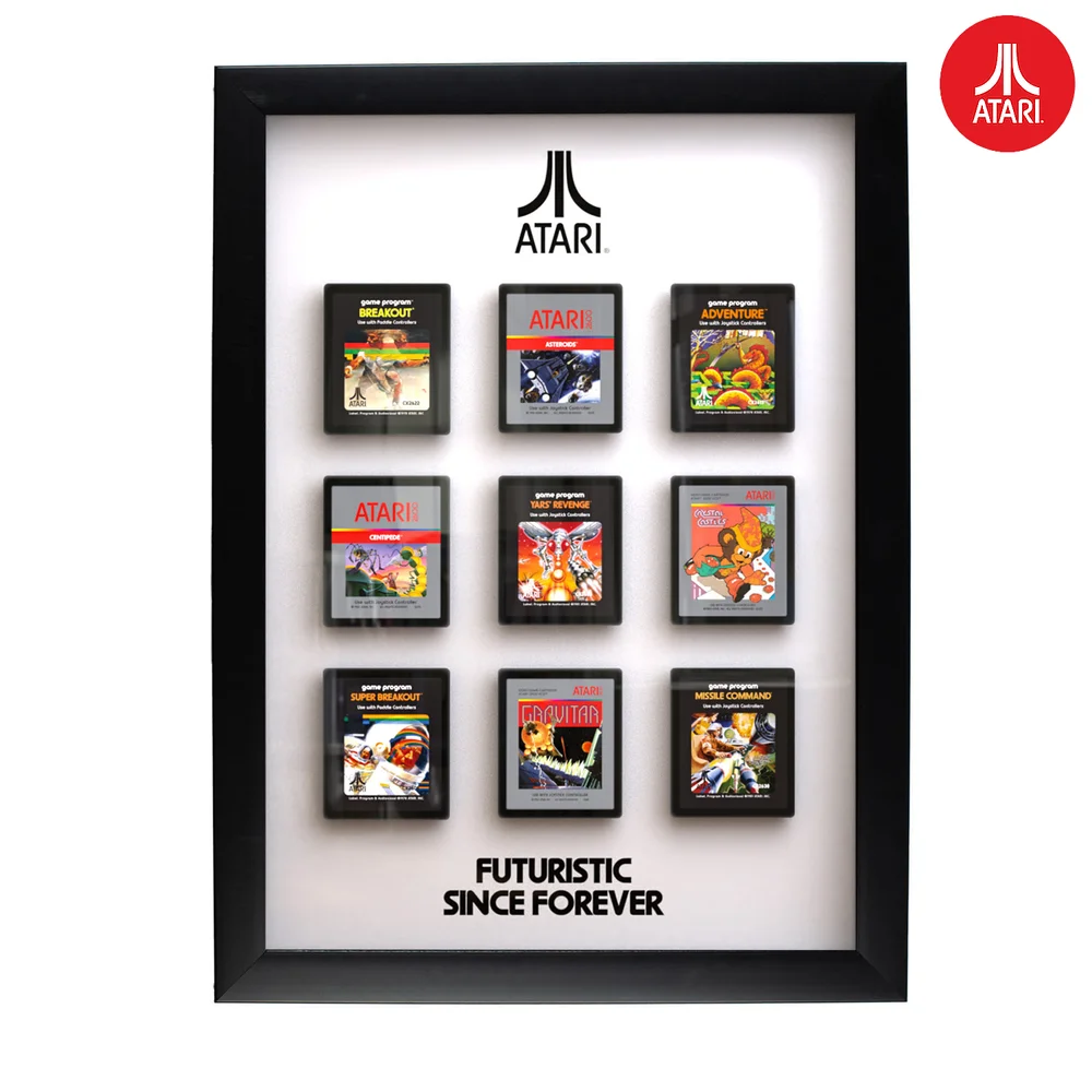 Official Atari 3D Wall Art - Cartridge Collection Bild 1