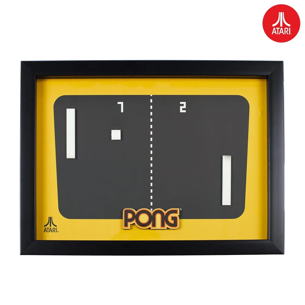 Official Atari 3D Wall Art - Pong Collection Bild 1