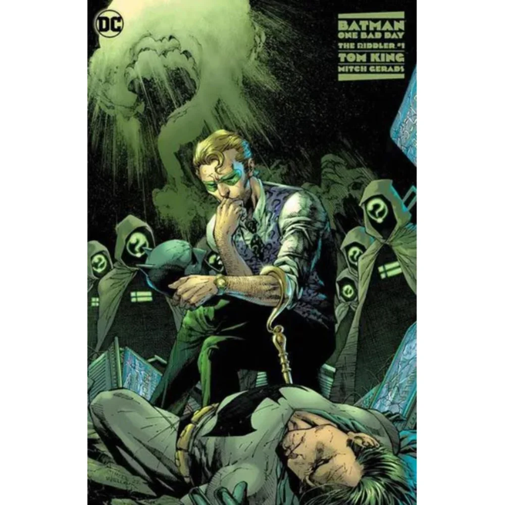 Batman - One Bad Day: The Riddler 2024 Batman Day Exclusive Dust Jacket Bild 1