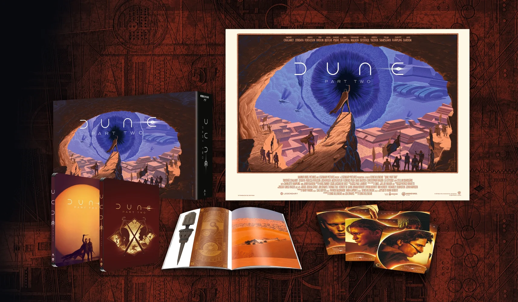 Dune: Part II Double Steelbook Collector’s Edition 4K Ultra HD Bild 1