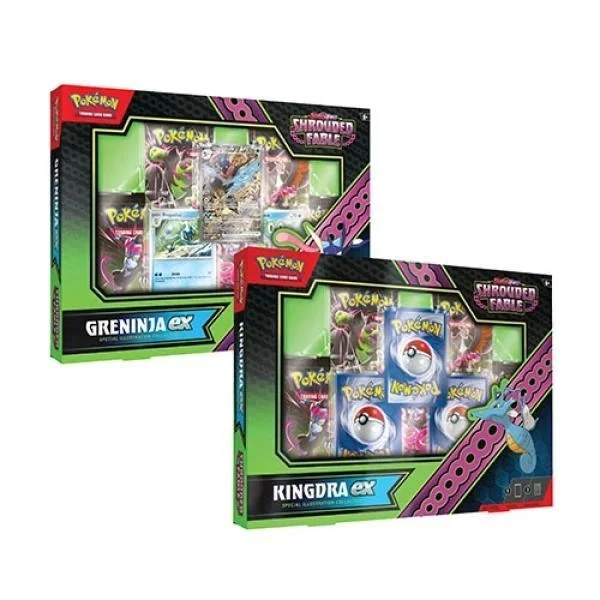 Pokemon TCG: Scarlet & Violet Shrouded Fable Greninja/Kingdra Ex Special Illustration Collection - Assortment Bild 1