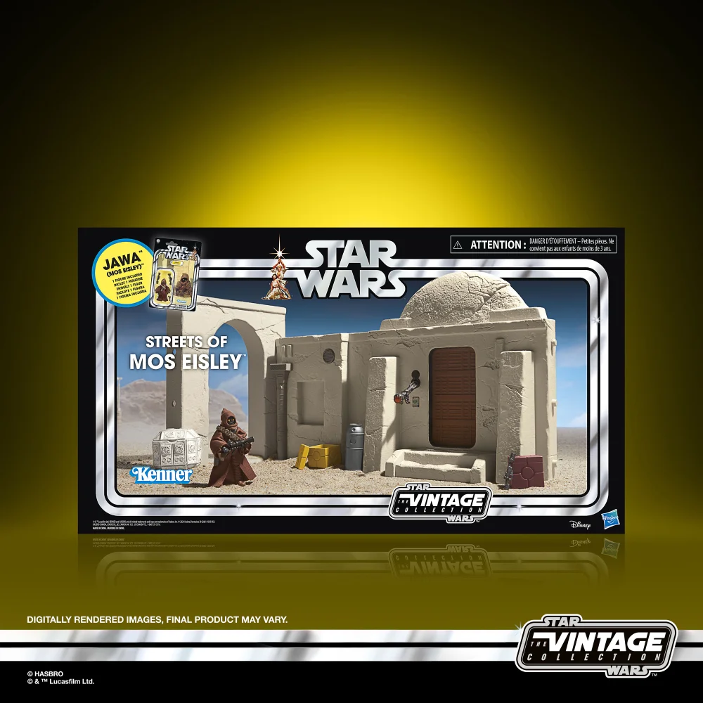 Hasbro Star Wars The Vintage Collection Streets of Mos Eisley Playset (3.75”) Bild 1