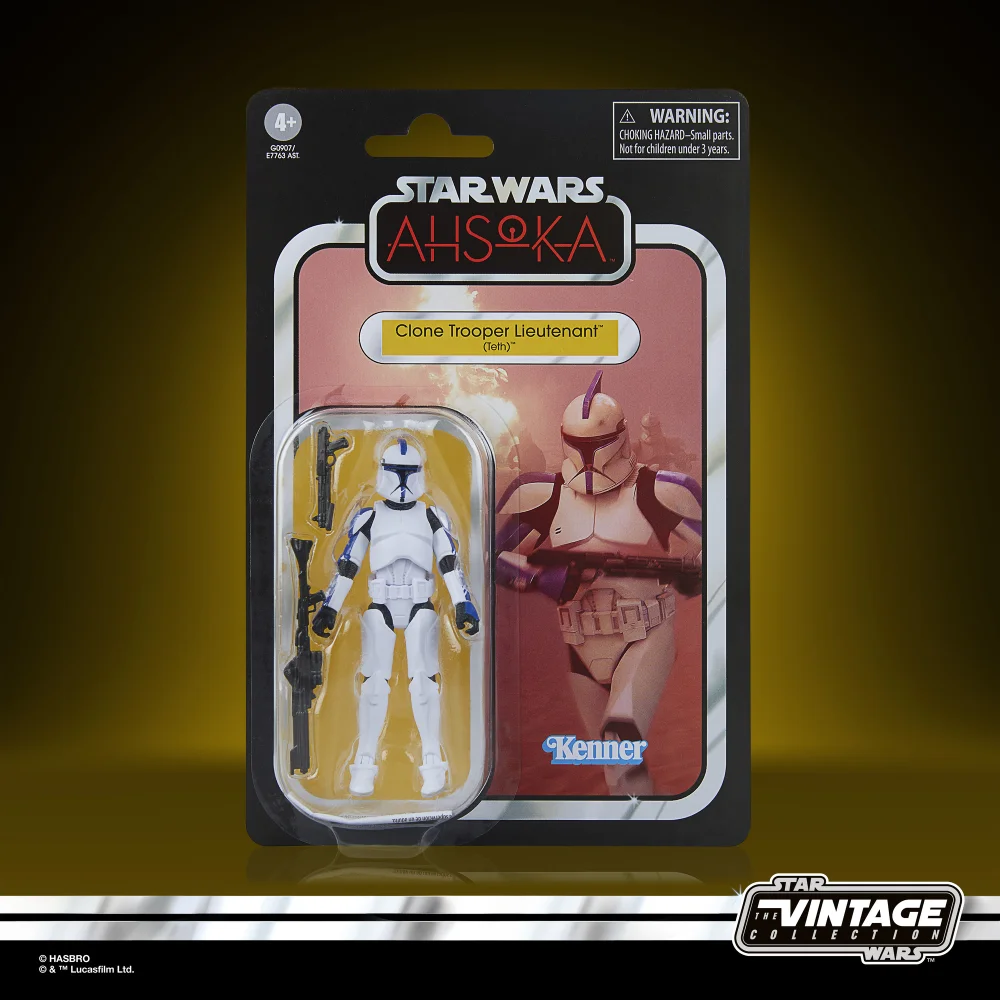 Hasbro Star Wars The Vintage Collection Clone Trooper Lieutenant (Teth) Action Figure (3.75”) Bild 1