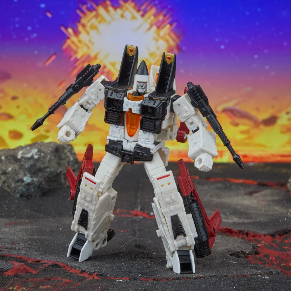 Hasbro Transformers Legacy United Voyager G1 Universe Ramjet 7” Action Figure, 8+ Bild 1