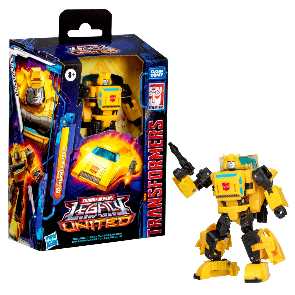 Hasbro Transformers Legacy Deluxe Class Bumblebee Action Figure Bild 1
