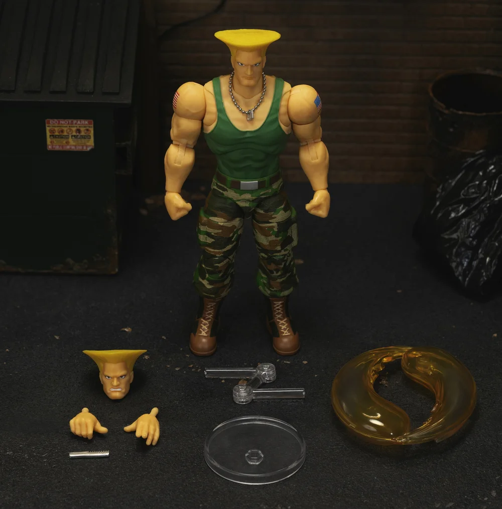 GUILE STREET FIGHTER 6 INCH DELUXE COLLECTOR FIGURE Bild 1