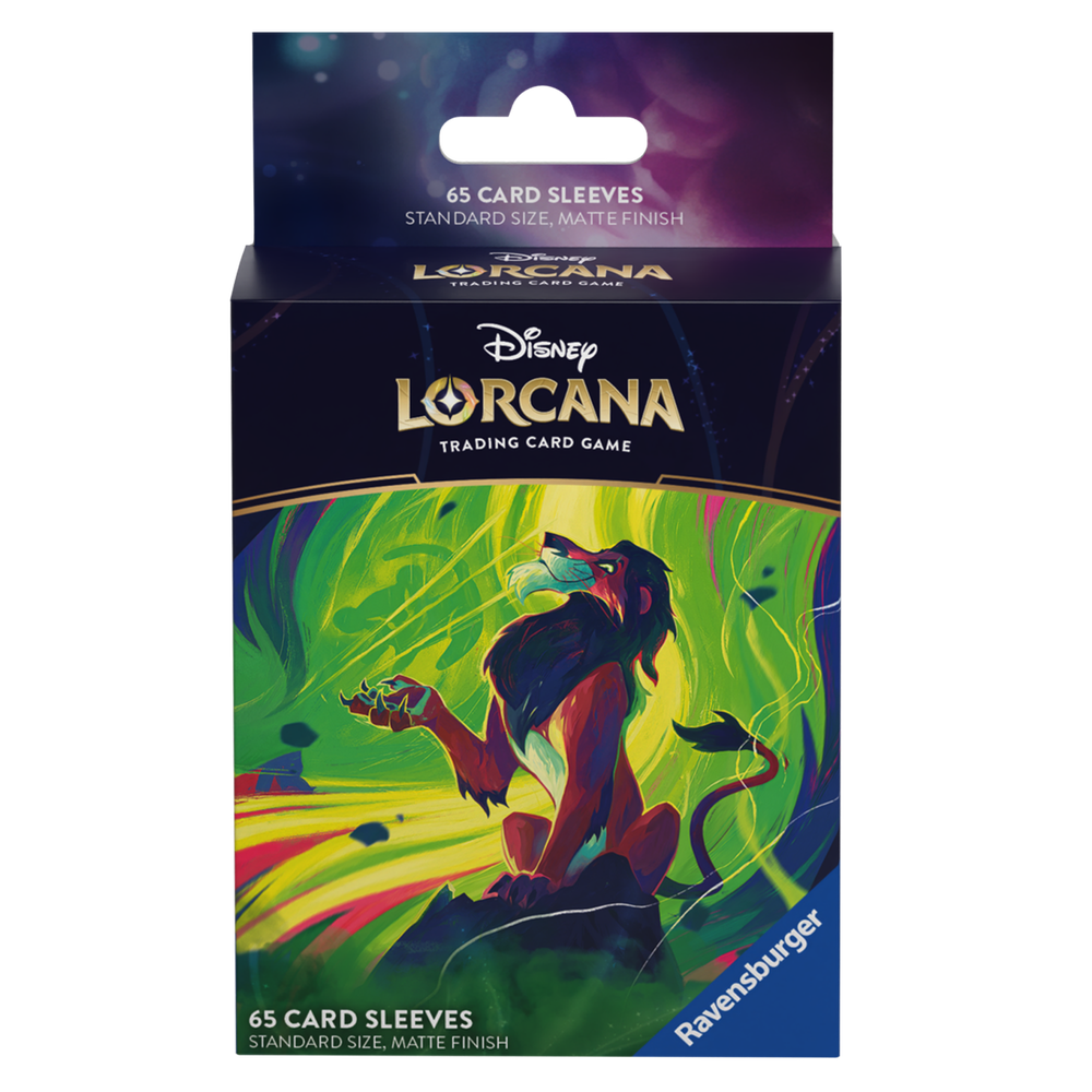 Disney Lorcana Trading Card Game Azurite Sea Scar Card Sleeve Pack Bild 1