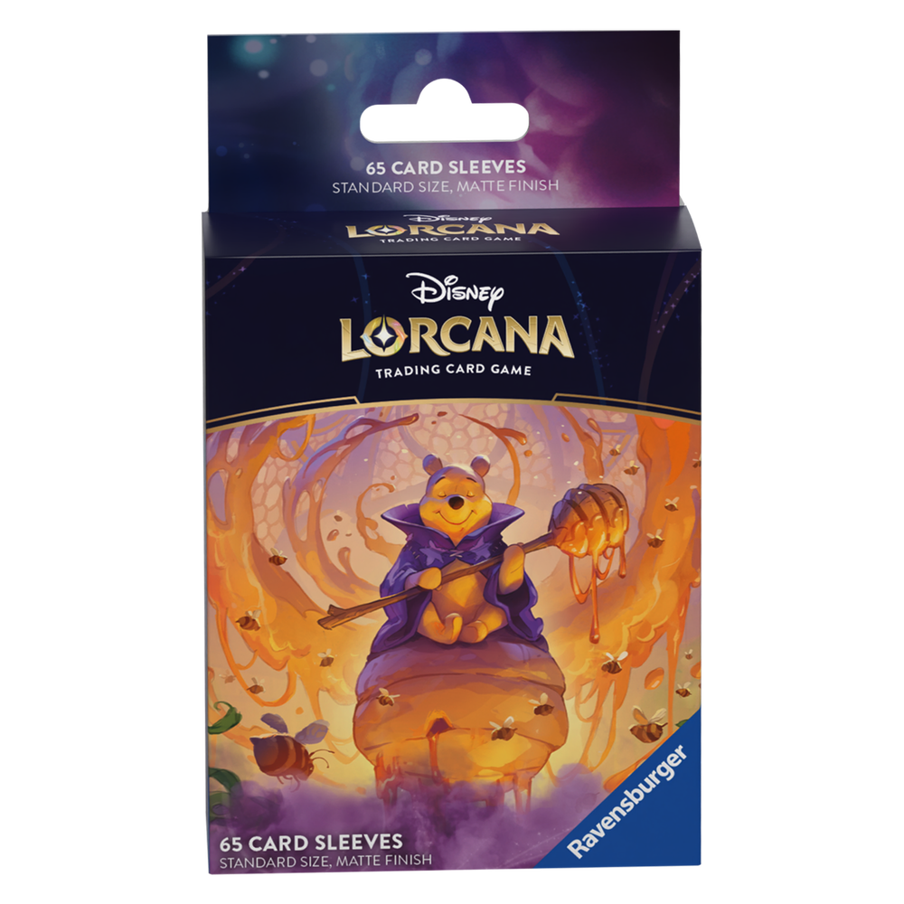 Disney Lorcana Trading Card Game Azurite Sea Pooh Card Sleeve Pack Bild 1
