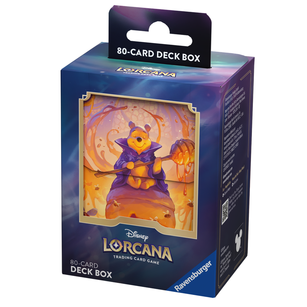Disney Lorcana Trading Card Game Azurite Sea Pooh Deck Box Bild 1