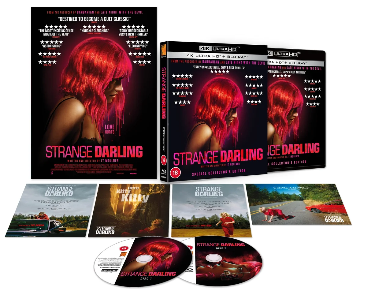 Strange Darling 4K Ultra HD & Blu-Ray Collector's Edition Bild 1