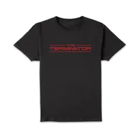 The Terminator Mono Poster Unisex T-Shirt - Black - undefined undefined