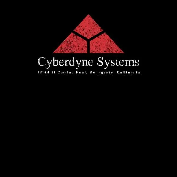 The Terminator Cyberdyne Systems Logo Unisex T-Shirt - Black