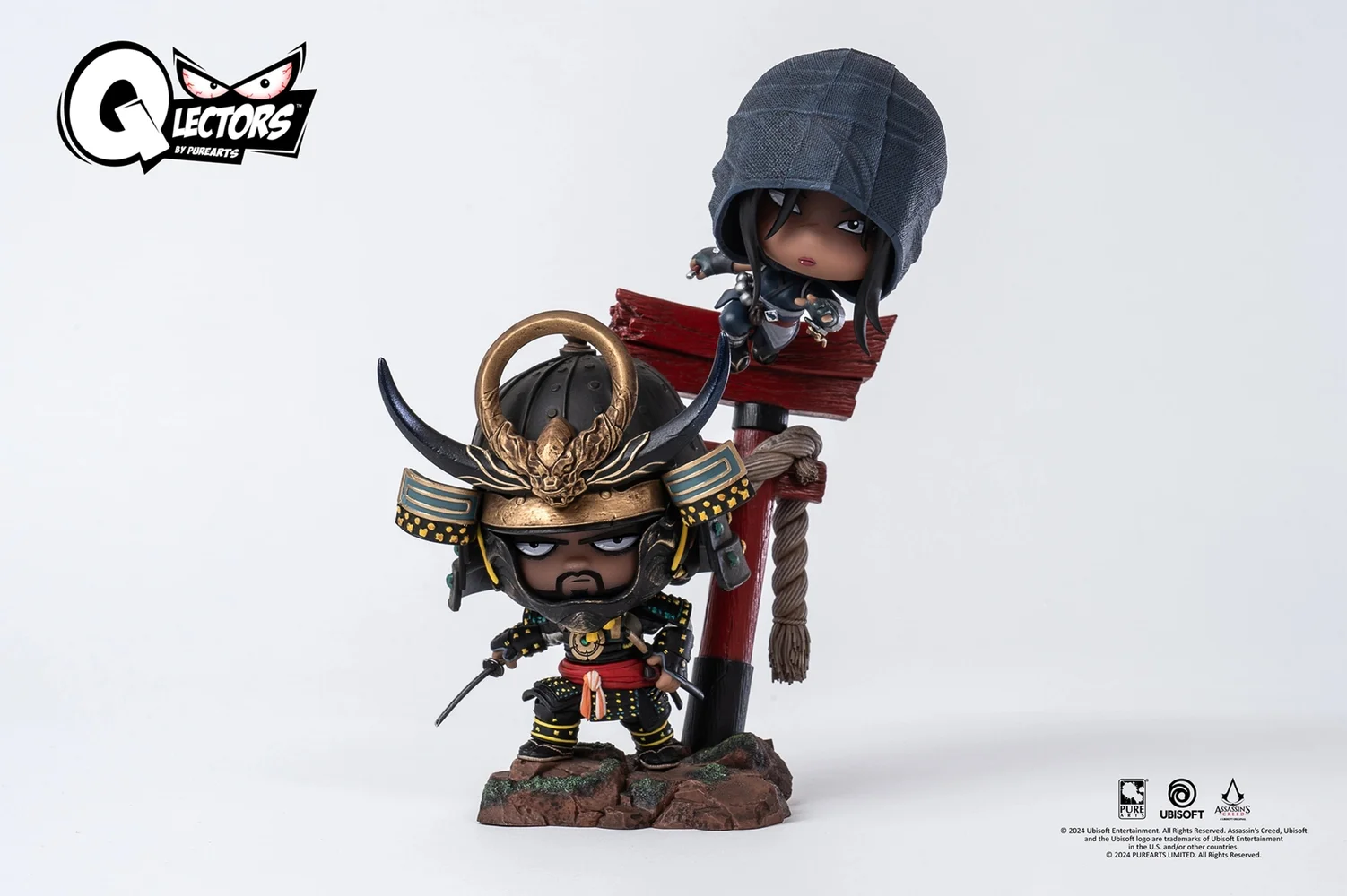 PureArts Assassin's Creed: Qlectors Naoe & Yasuke Bild 1