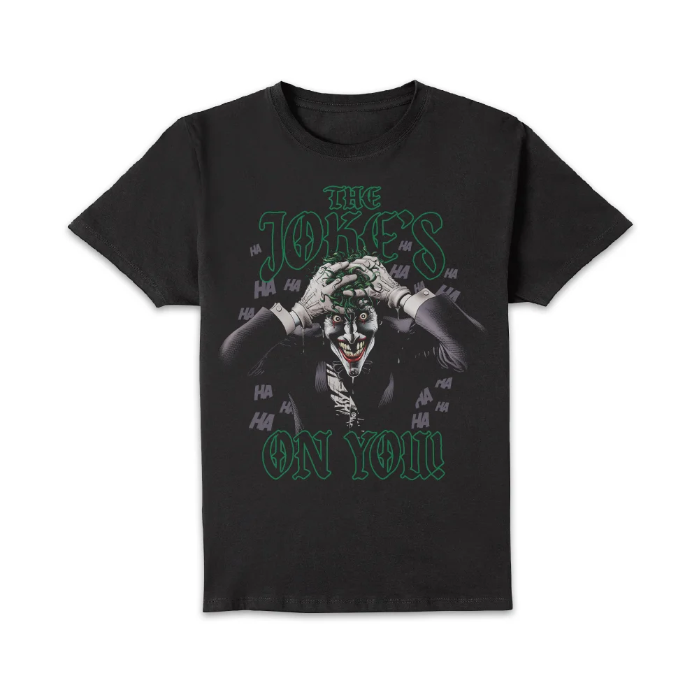 Joker The Joke's On You Unisex T-Shirt - Black - S - Schwarz Bild 1