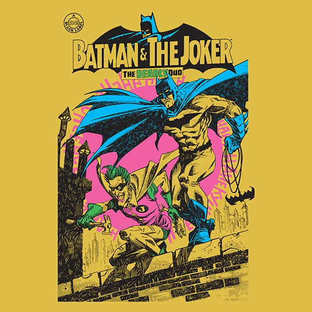 Joker Deadly Duo Unisex T-Shirt - Yellow