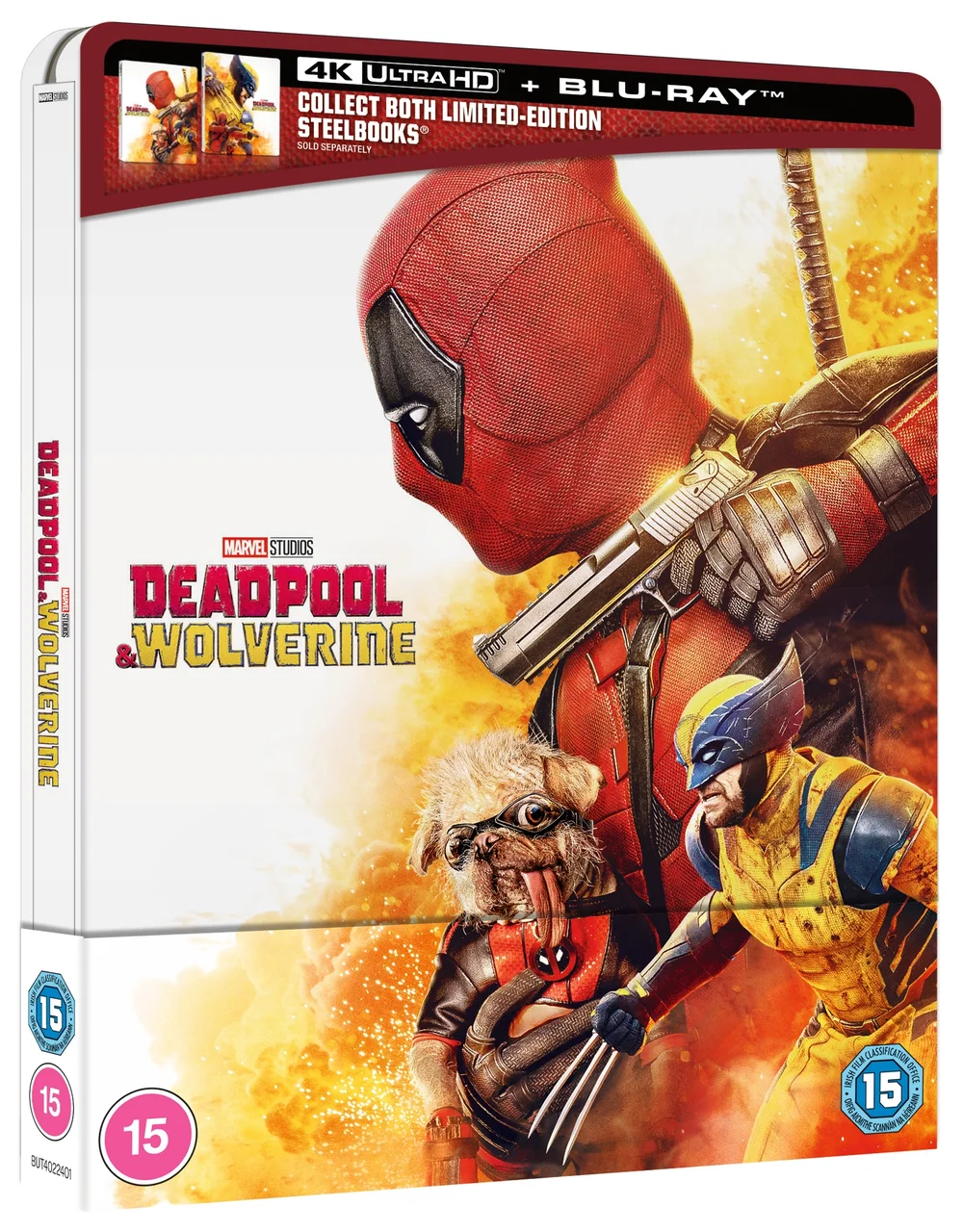 Marvel's Deadpool & Wolverine 4K Ultra HD & Blu-ray Steelbook 1 (Deadpool) Bild 1