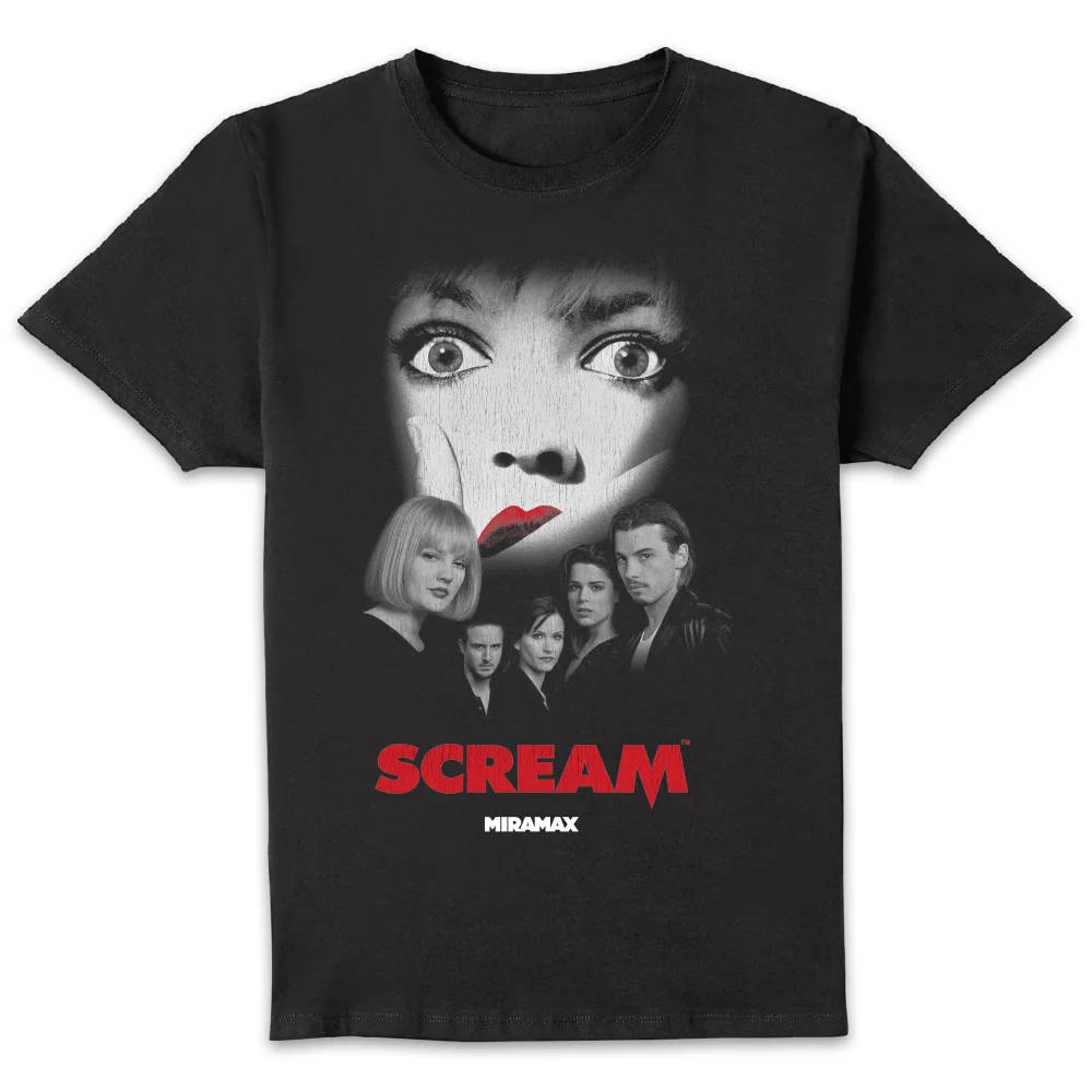 Scream Poster Unisex T-Shirt - Black - S Bild 1