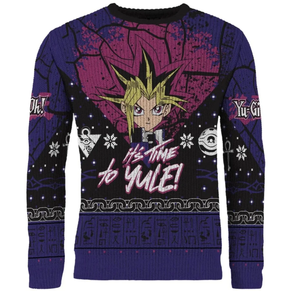Yu-Gi-Oh! It's Time To Yule! Knitted Christmas Jumper - S Bild 1