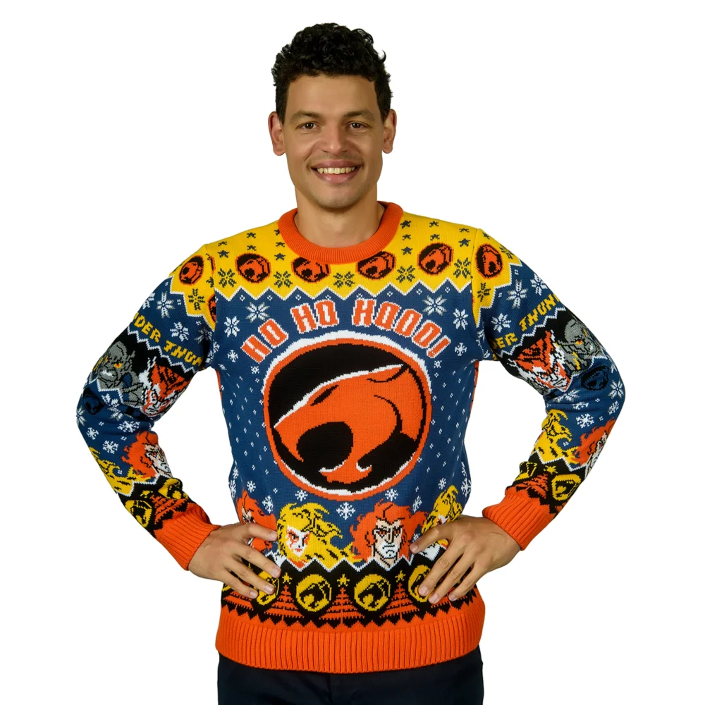 Thundercats Knitted Christmas Jumper - XS Bild 1