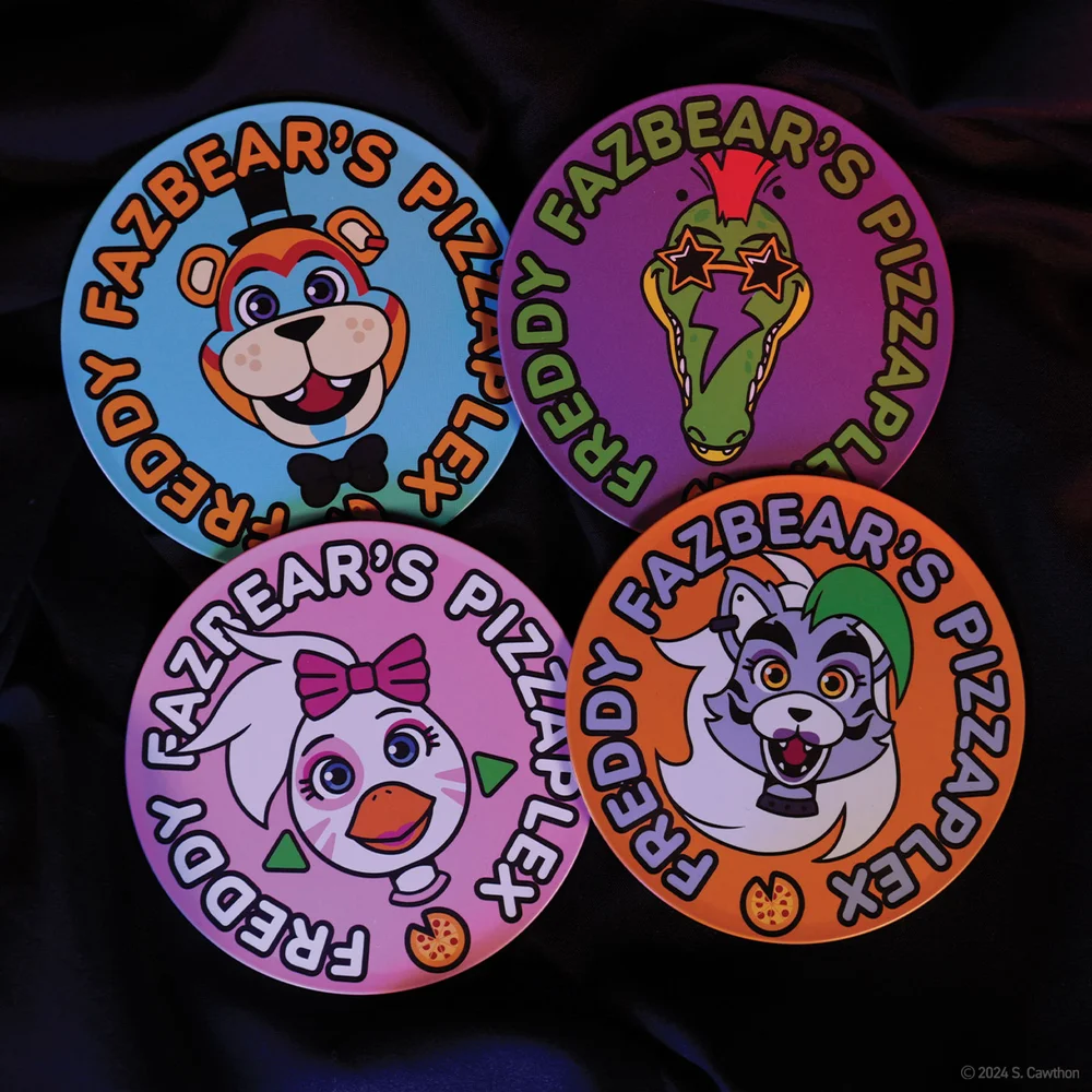Five Nights at Freddy's Printed Drinks Coasters Bild 1