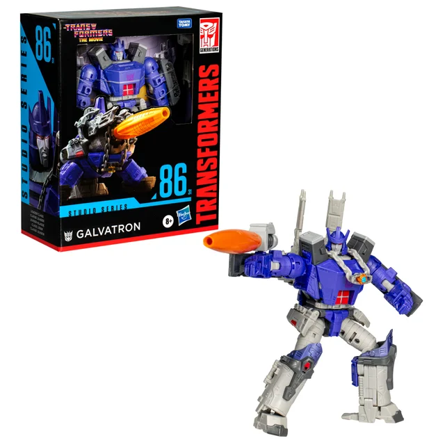 Transformers Studio Series Leader Class The Transformers: The Movie 86-31 Galvatron 8.5” Action Figure, 8+