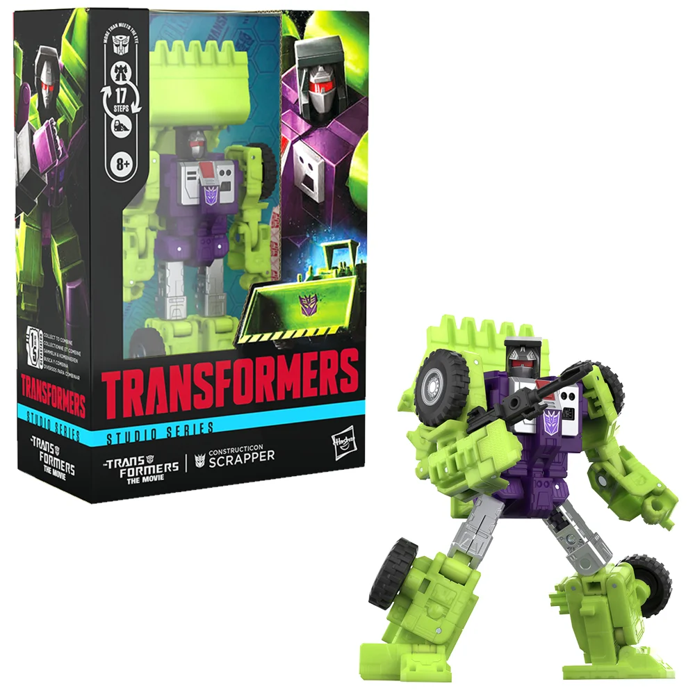 Transformers Studio Series Transformers: The Movie Constructicon Scrapper Action Figure Bild 1